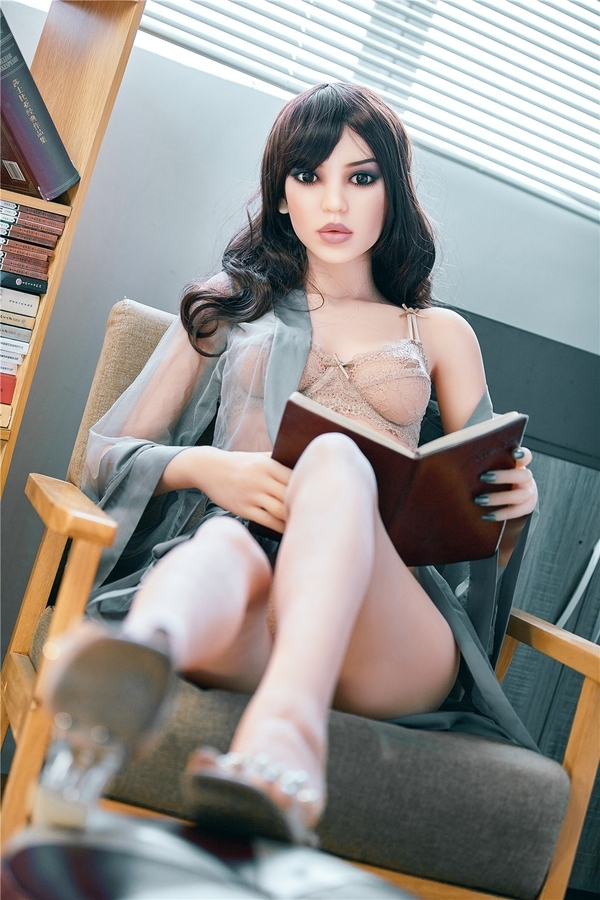 165cm B Cup TPE Petite Breasts Black Gray Eyes Real Doll Gallery 5