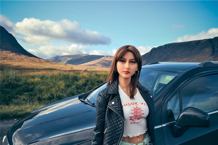 165cm B Cup TPE Brunette Large Breasts Curvy Sex Doll Gallery 5