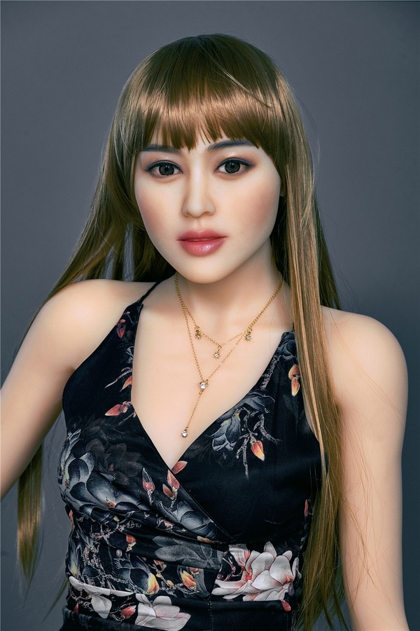 165cm B Cup TPE Petite Breasts Gray Eyes Thin Lips Lifelike Sex Doll Detail View 4