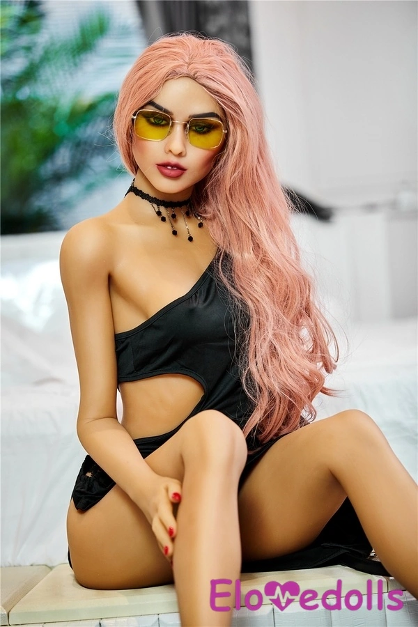 Búp bê tình dục 165cm cúp B TPE ngực nhỏ màu vàng mắt hổ phách Xem chi tiết 19