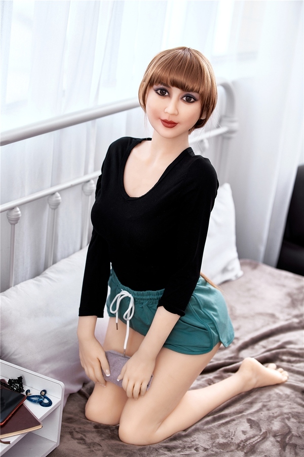 165cm B Cup TPE Thin Lips Gray Eyes Petite Breasts Asian Sex Doll Gallery 9