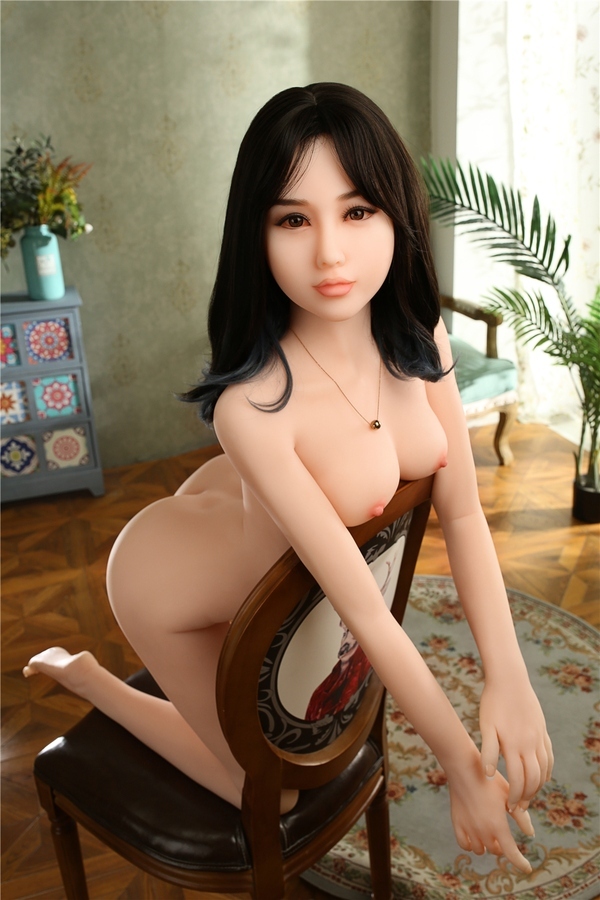 165cm B Cup TPE Thin Lips Petite Gray Eyes Asian Sex Doll Detail View 14
