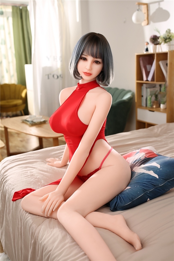 165cm B Cup TPE Gray Eyes Medium Breasts Thin Lips Realistic Sex Doll Gallery 5