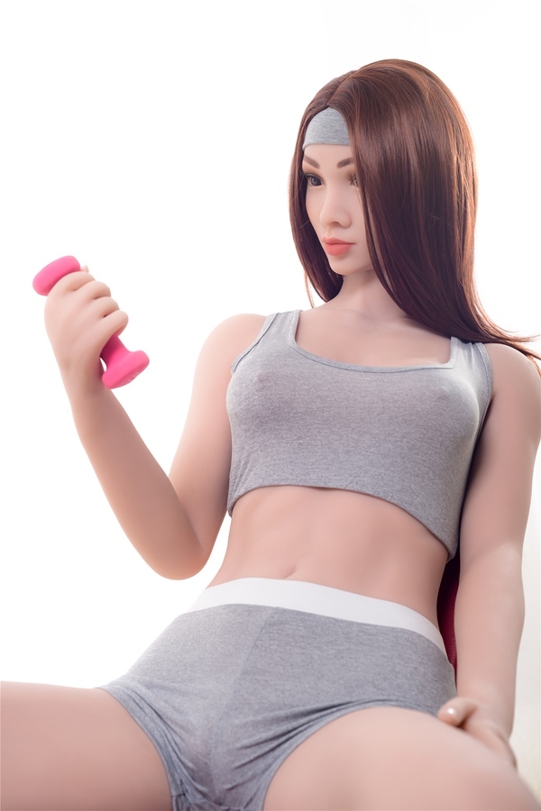168cm D Cup TPE Gray Eyes Brunette Athletic Japanese Sex Doll Product
