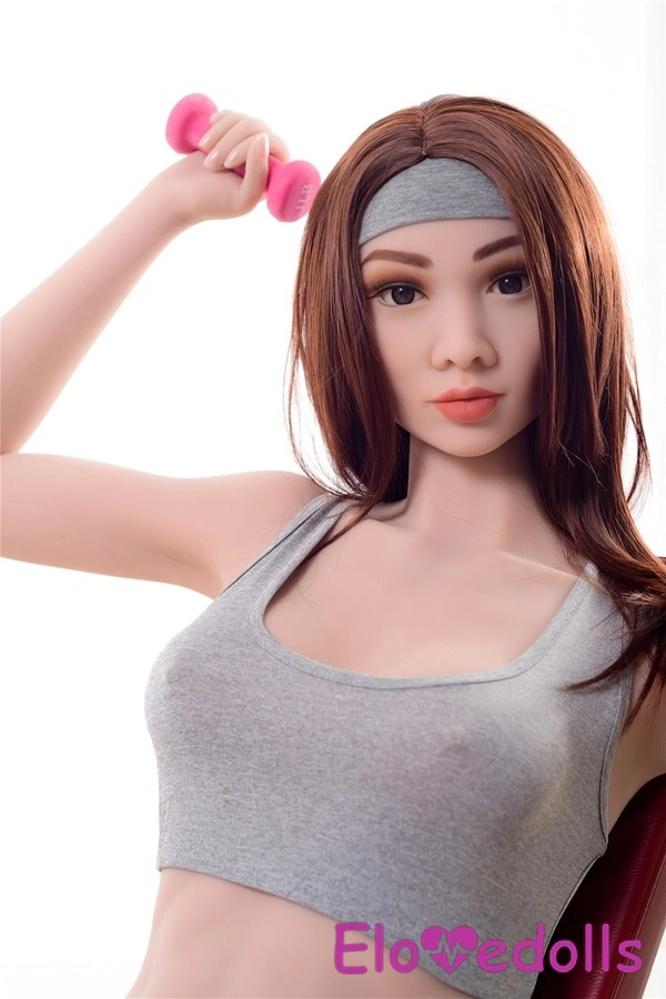 168cm D Cup TPE Gray Eyes Brunette Thin Lips Japanese Sex Doll Gallery 9