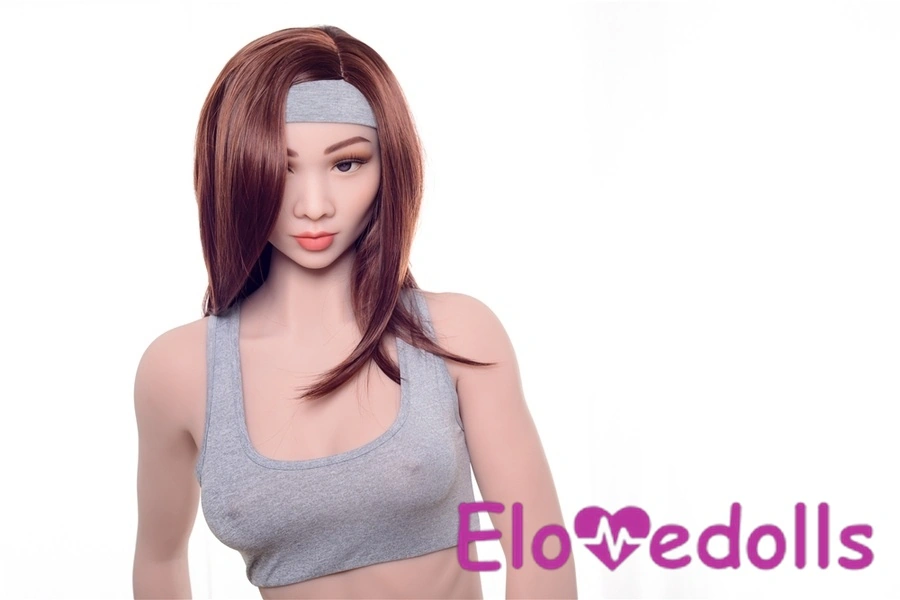 168cm D Cup TPE Thin Lips Gray Eyes Brunette Japanese Sex Doll Detail View 22