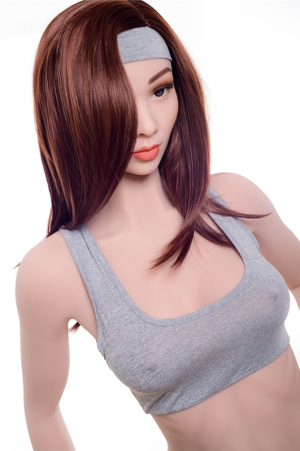 168cm D Cup TPE Brunette Thin Lips Gray Eyes Japanese Sex Doll Detail View 23