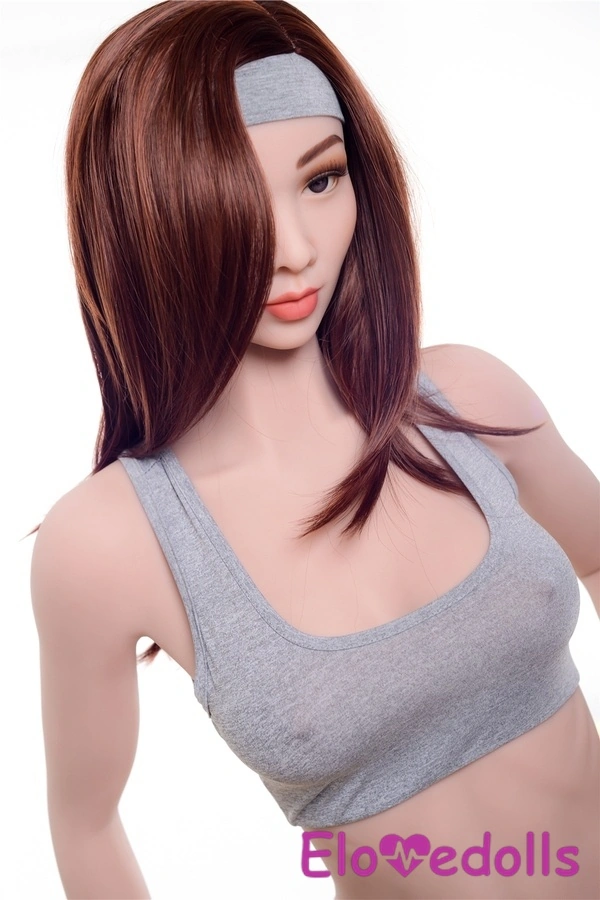 168cm D Cup TPE Brunette Thin Lips Gray Eyes Japanese Sex Doll Detail View 23