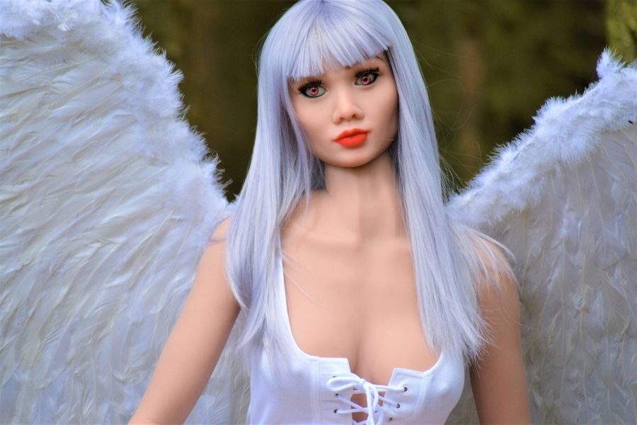 168cm D Cup TPE Thin Lips Athletic Brown American Sex Doll Detail View 11