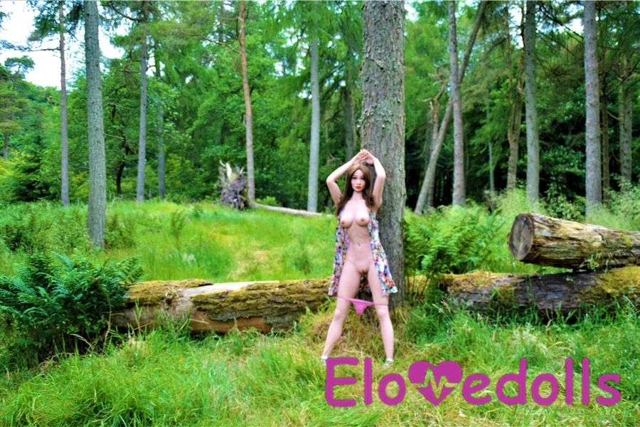 168cm D Cup TPE Brown Blue Eyes Thin Lips American Sex Doll Detail View 42