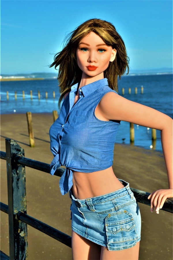 168cm D Cup TPE Blue Eyes Athletic Small Breasts American Sex Doll Detail View 110