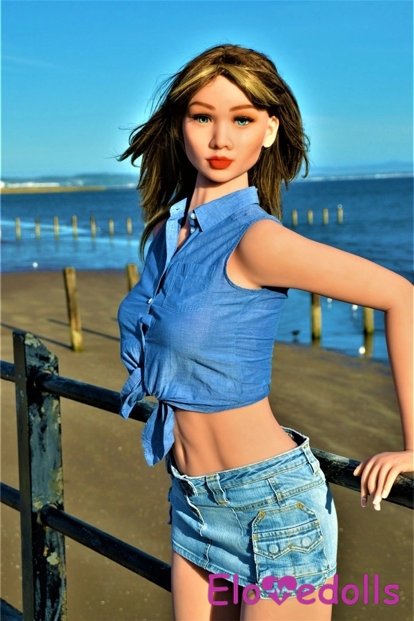 168cm D Cup TPE Blue Eyes Athletic Small Breasts American Sex Doll Detail View 110