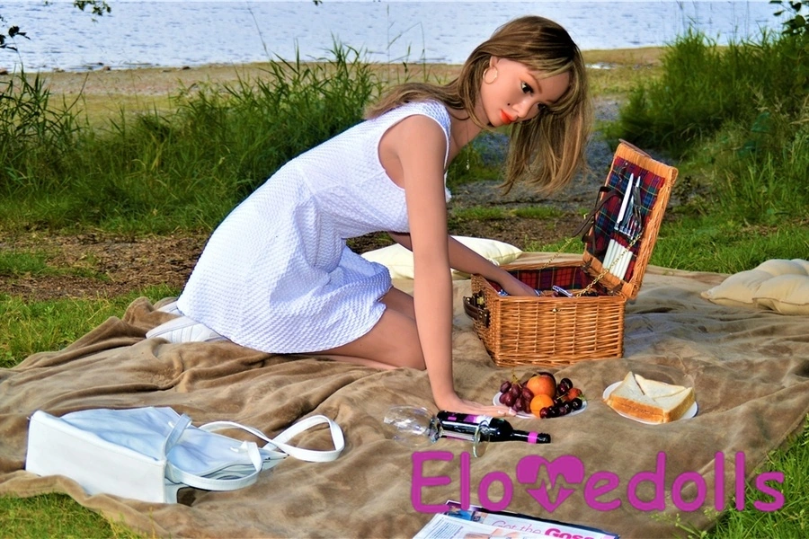 168cm D Cup TPE Blue Eyes Small Breasts Brown American Sex Doll Detail View 133