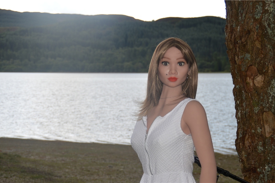 168cm D Cup TPE Brown Small Breasts Blue Eyes American Sex Doll Detail View 139