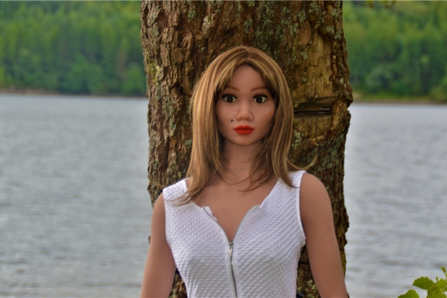 168cm D Cup TPE Athletic Small Breasts Blue Eyes American Sex Doll Detail View 141