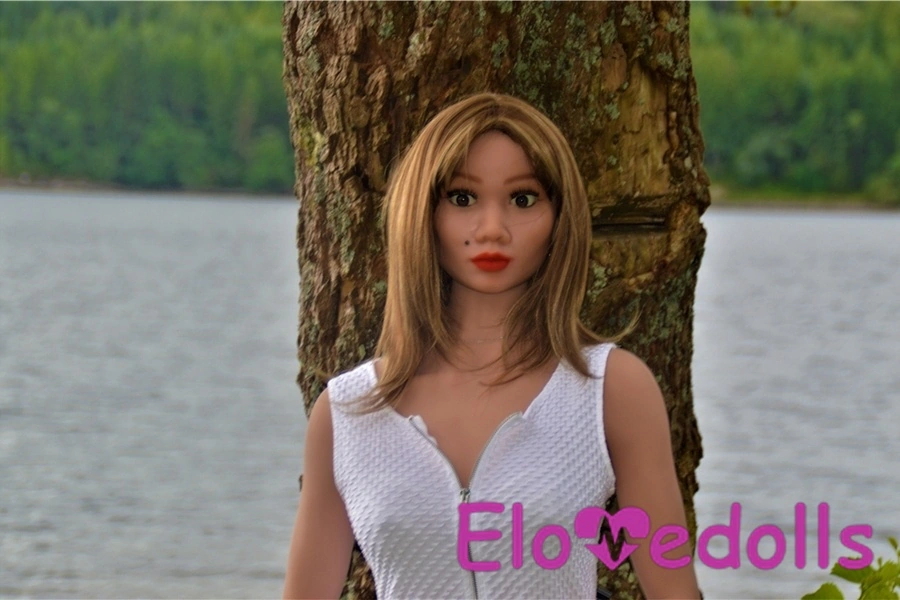 168cm D Cup TPE Athletic Small Breasts Blue Eyes American Sex Doll Detail View 141