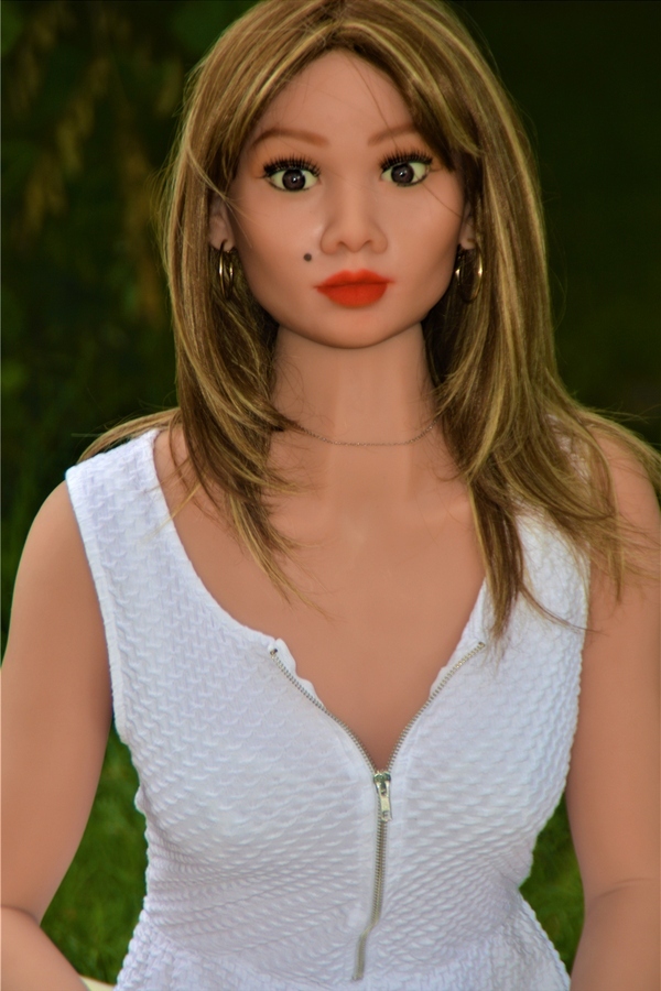 168cm D Cup TPE Athletic Thin Lips Blue Eyes American Sex Doll Detail View 147