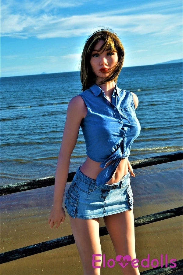 168cm D Cup TPE Brown Blue Eyes Small Breasts American Sex Doll Detail View 154