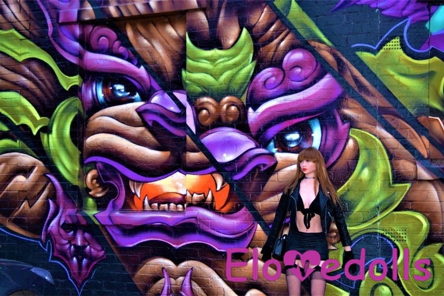 168cm D Cup TPE Athletic Brown Blue Eyes American Sex Doll Detail View 166