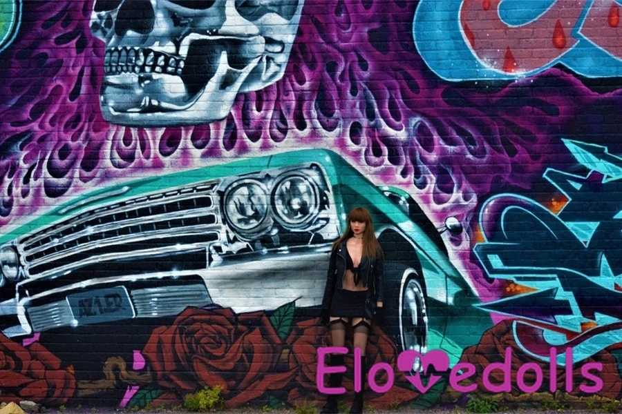 168cm D Cup TPE Thin Lips Blue Eyes Small Breasts American Sex Doll Detail View 171