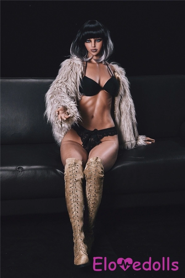 168 см чашка D TPE Янтарные глаза Пухлые губы Пышная реалистичная секс-кукла Галерея 4