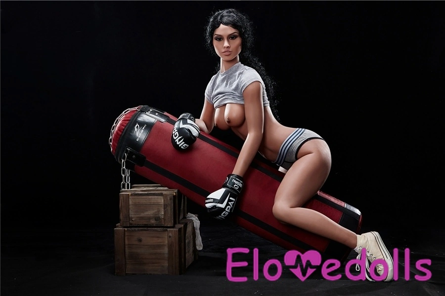 168cm D Cup TPE Μαύρο Γκρι Μάτια Αθλητική Ρεαλιστική Κούκλα Σεξ Λεπτομέρειες Προβολή 4