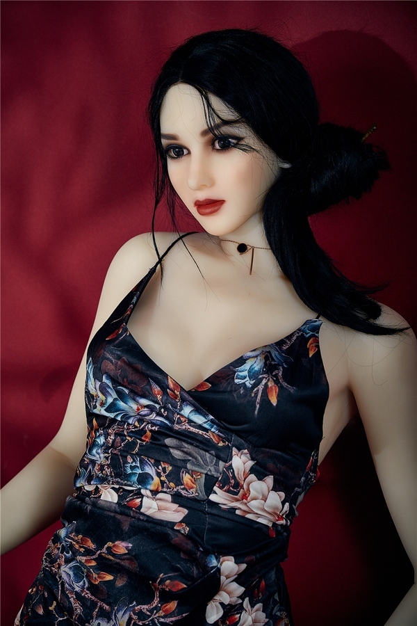 168cm D Cup TPE Thin Lips Voluptuous Black Asian Sex Doll Detail View 9