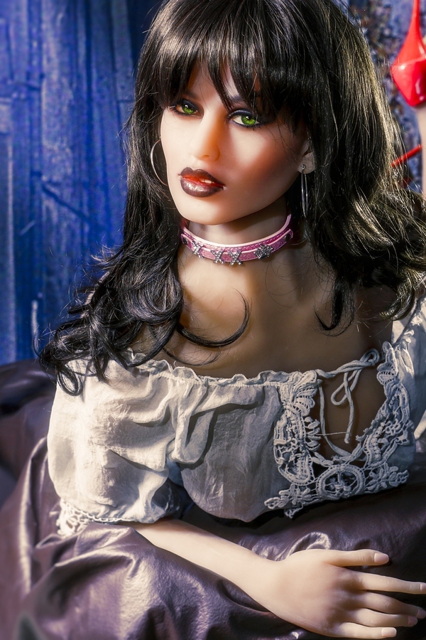 168cm D Cup TPE Thin Lips Petite Breasts Blue Eyes Realistic Sex Doll Gallery 6