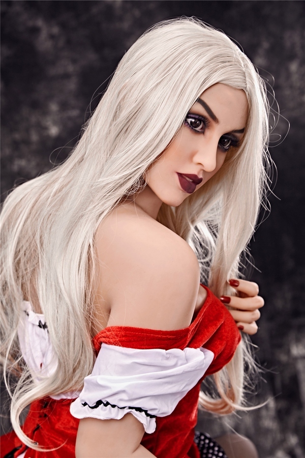 168cm D Cup TPE Full Lips Gray Eyes Petite Breasts American Sex Doll Product