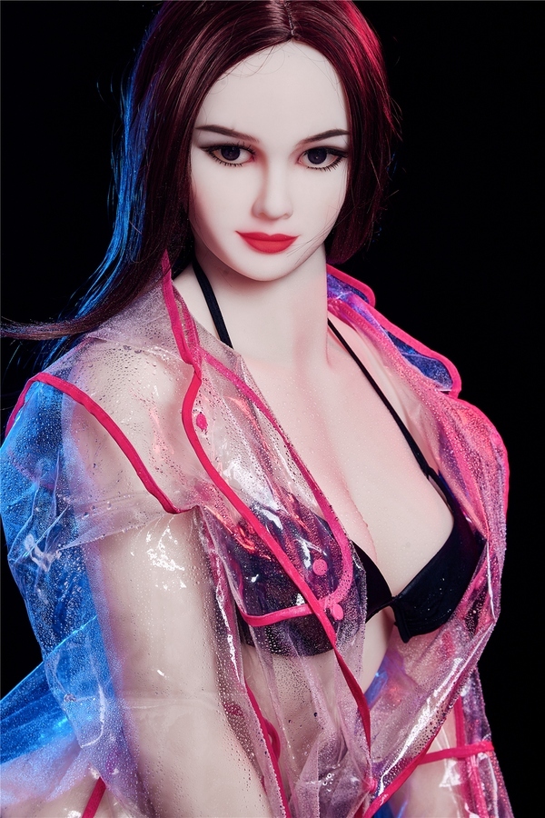 168cm D Cup TPE Black Gray Eyes Medium Breasts Lifelike Sex Doll Detail View 7
