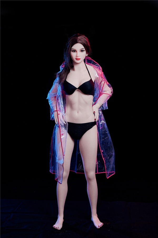 168cm D Cup TPE Black Thin Lips Medium Breasts Lifelike Sex Doll Detail View 9