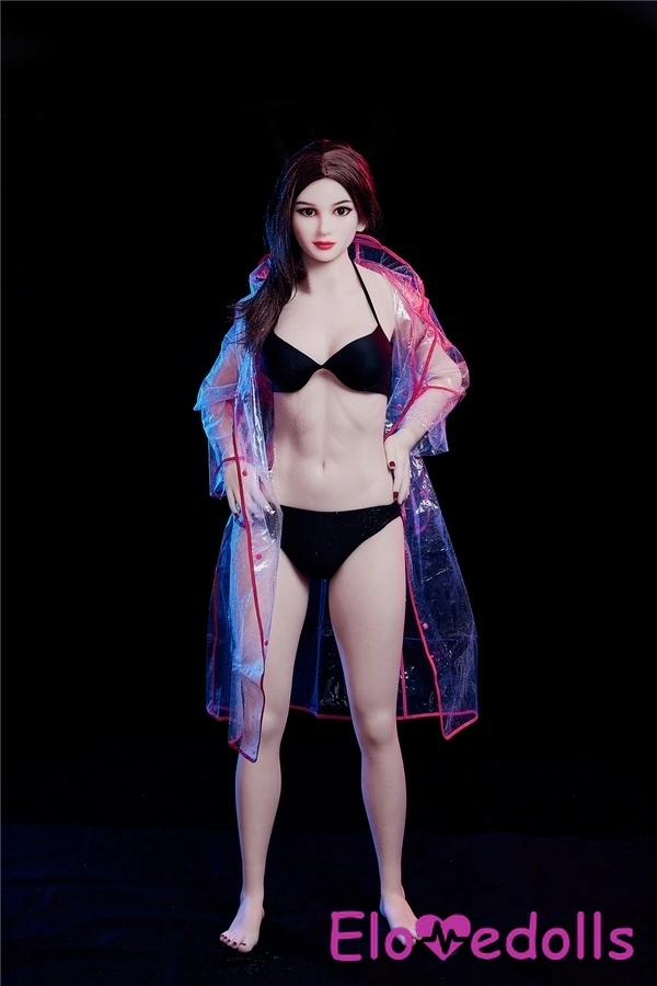 168cm D Cup TPE Μαύρα λεπτά χείλη Μεσαίου μεγέθους στήθη Ρεαλιστική κούκλα σεξ Λεπτομέρειες προβολής 9