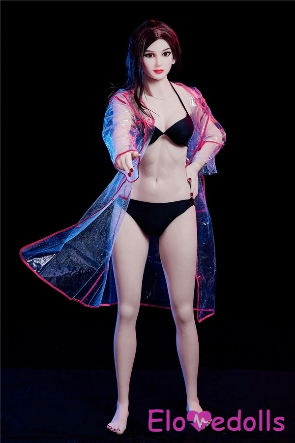 168cm D Cup TPE Πλούσια Μαύρη Γκρι Μάτια με Ζωντανή Κούκλα Σεξ Λεπτομέρειες Προβολή 11