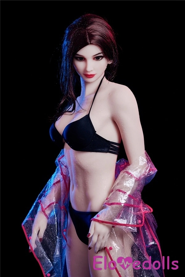 168cm D Cup TPE Μαύρο Στήθος Μεσαίου Μεγέθους Γκρίζα Μάτια Ρεαλιστική Κούκλα Σεξ Λεπτομέρειες Προβολή 14