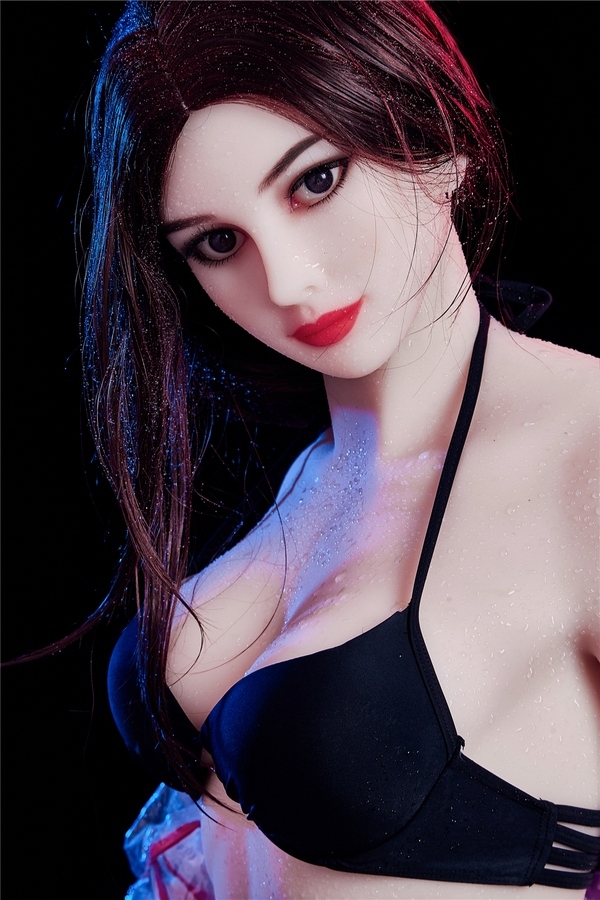 168cm D Cup TPE Thin Lips Voluptuous Gray Eyes Lifelike Sex Doll Detail View 16