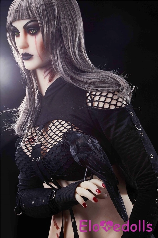 Búp bê tình dục TPE ngực nhỏ 168cm, môi mỏng, mắt xám, giống thật, bộ sưu tập 8