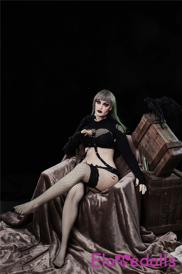 Búp bê tình dục giống thật 168cm D Cup TPE Môi mỏng Màu đỏ Mắt xám Xem chi tiết 2