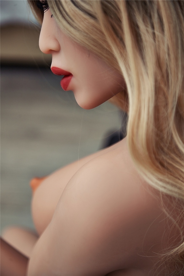 168cm D Cup TPE Blonde Thin Lips Large Breasts Realistic Sex Doll Detail View 14
