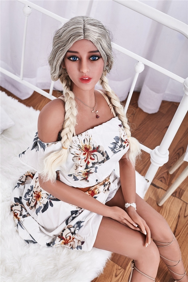 168cm D Cup TPE Full Lips Voluptuous Blonde American Sex Doll Detail View 3