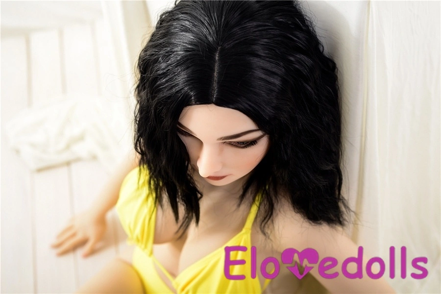 Búp bê tình dục Mỹ 168cm D Cup TPE mắt hổ phách đen ngực nhỏ Bộ sưu tập 3