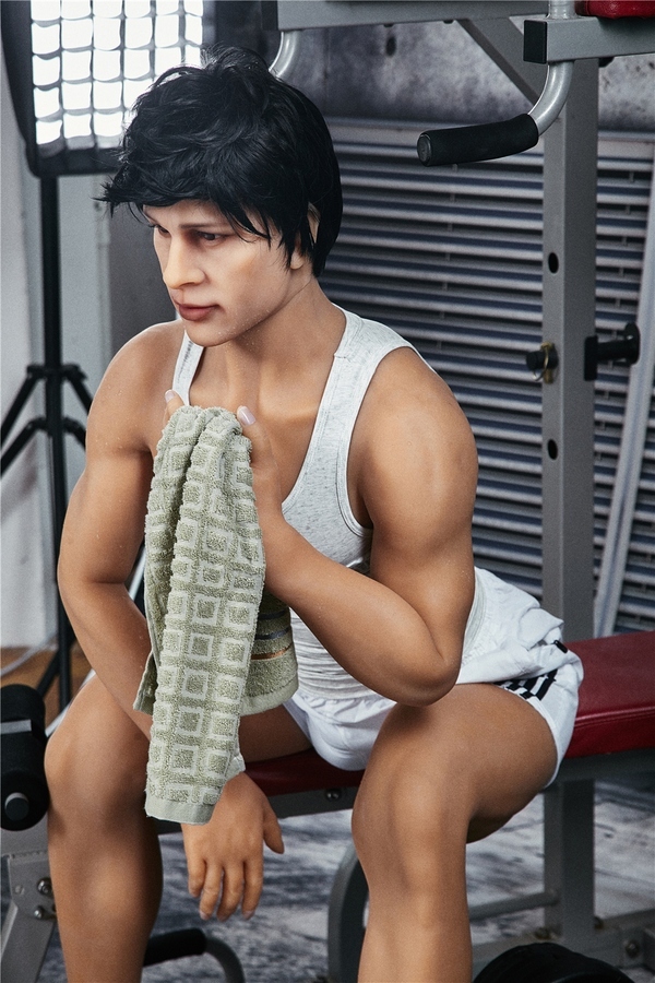 162cm TPE Small Breasts Thin Lips Gray Eyes Male Sex Doll Gallery 9