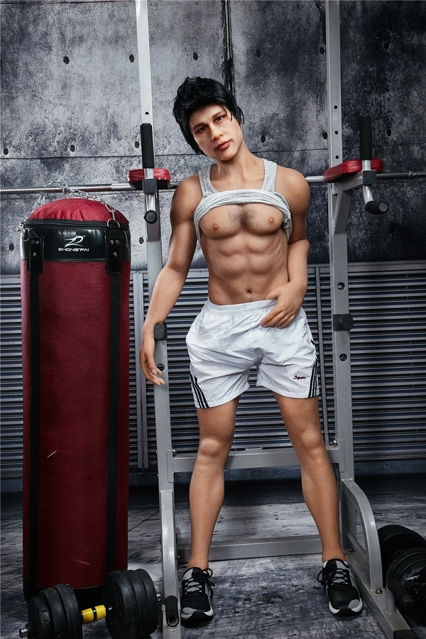 162cm TPE Black Small Breasts Gray Eyes Male Sex Doll Detail View 9