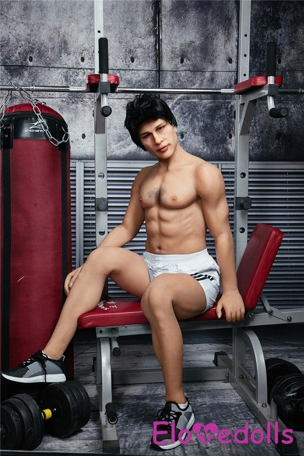 162 см TPE сіроока спортивна чорношкірий чоловічий секс-лялька Детальний вигляд 13