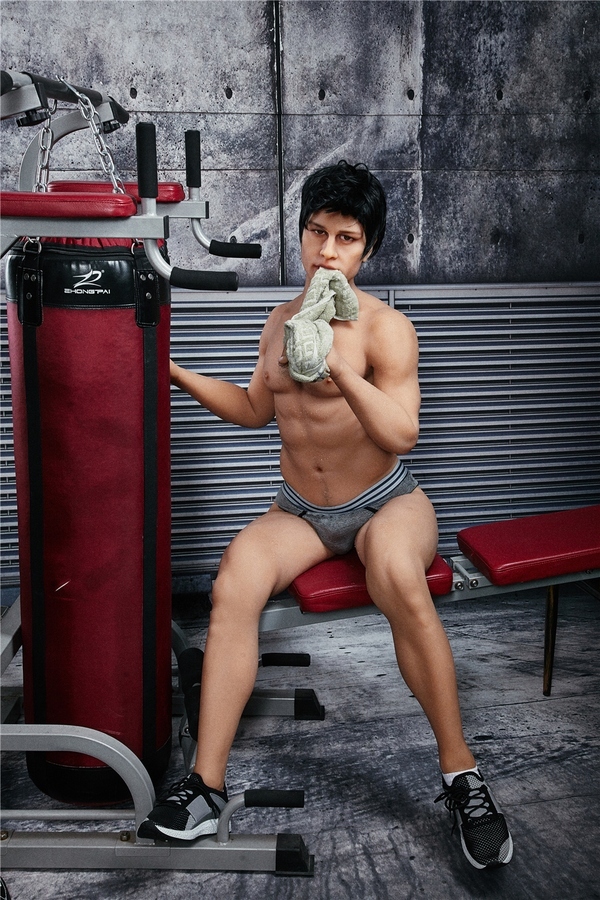 162cm TPE Small Breasts Black Gray Eyes Male Sex Doll Detail View 26