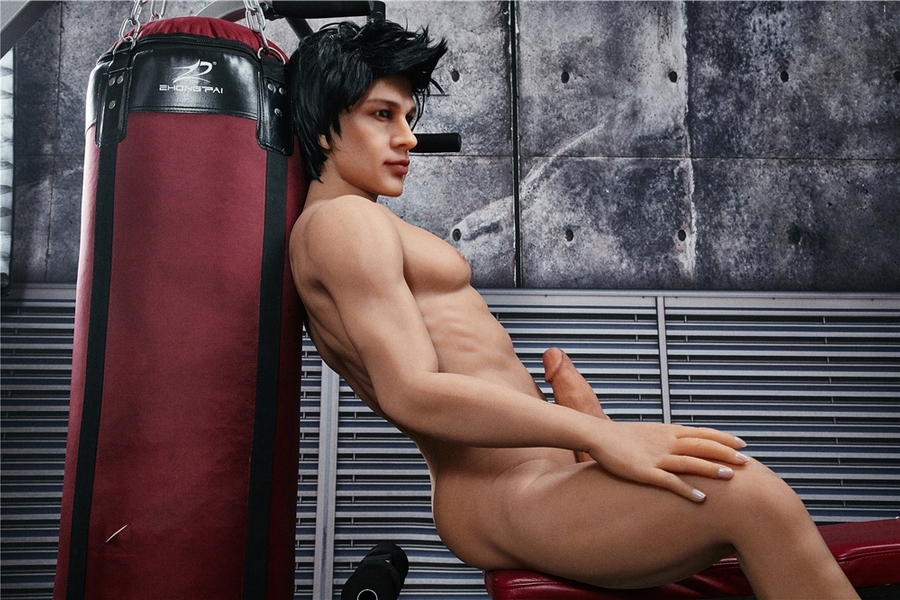 162cm TPE Gray Eyes Small Breasts Thin Lips Male Sex Doll Detail View 32