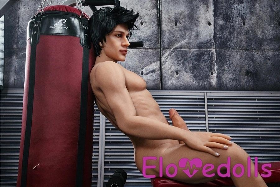 162 см TPE сірі очі маленькі груди тонкі губи чоловіча секс-лялька детальний вигляд 32