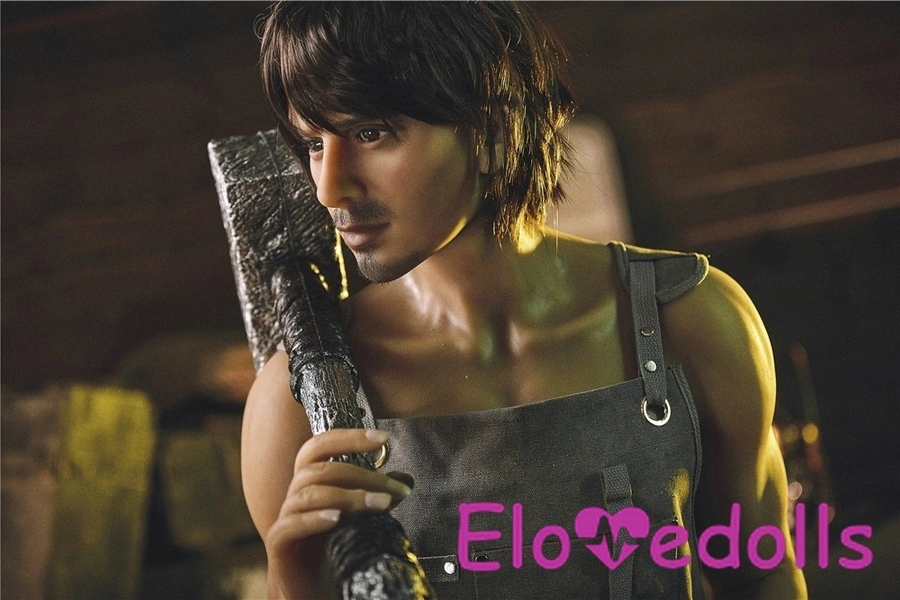 162cm TPE Gray Full Lips Small Breasts Male Sex Doll Gallery 4