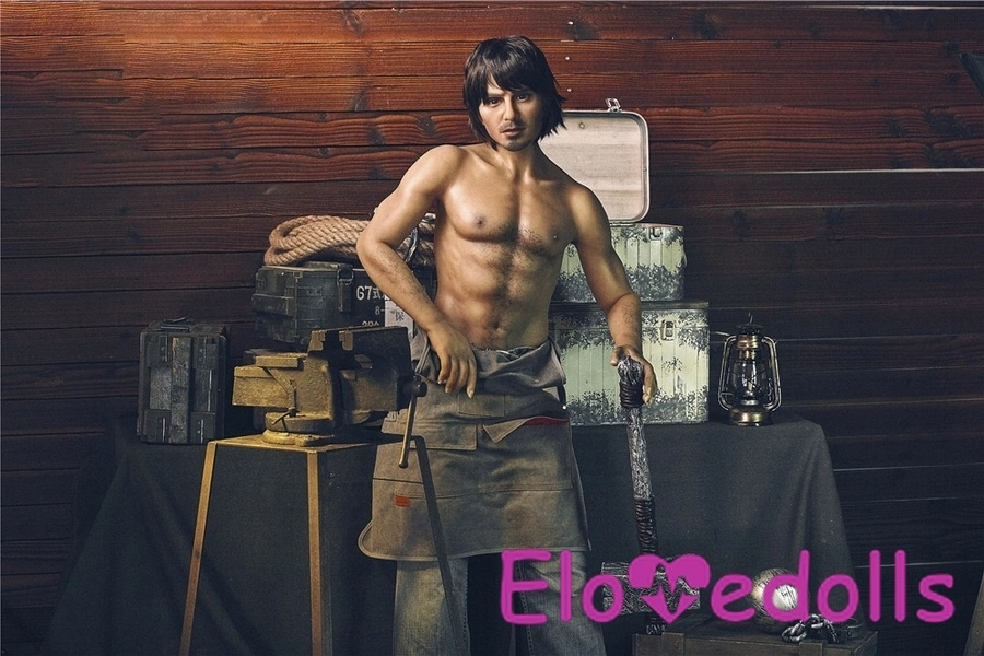 162cm TPE Full Lips Small Breasts Gray Male Sex Doll Detail View 2