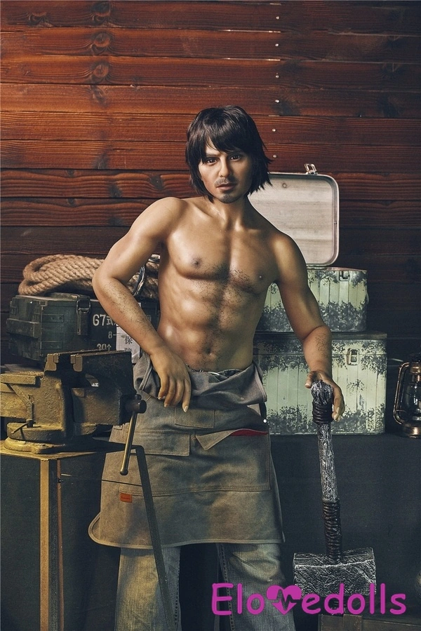 162cm TPE Full Lips Small Breasts Gray Eyes Male Sex Doll Detail View 3