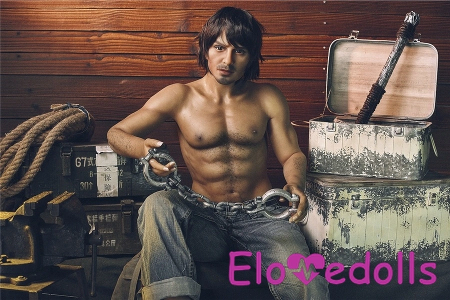 162cm TPE Gray Full Lips Eyes Male Sex Doll Detail View 6